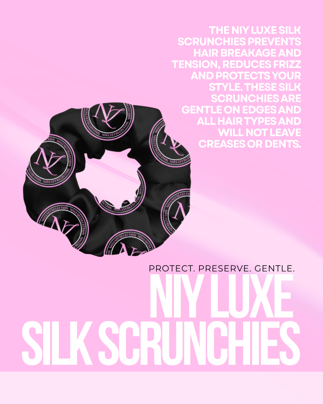 Niy Luxe Scrunchies